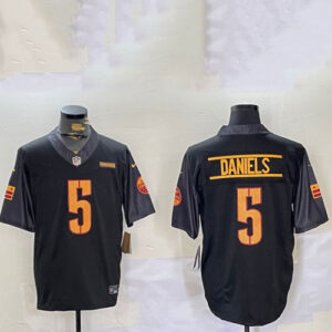 Jayden Daniels Black Jersey