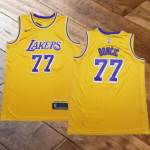 Luka Doncic Gold Jersey