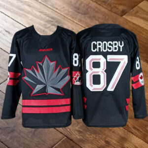 Sydney Crosby Canada Black Jersey